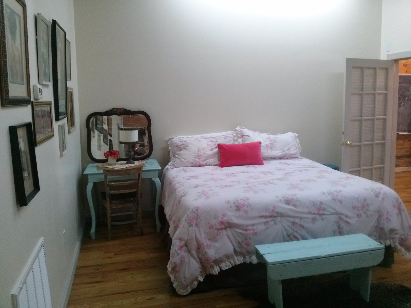 Bedroom East wall Bedroom East wall